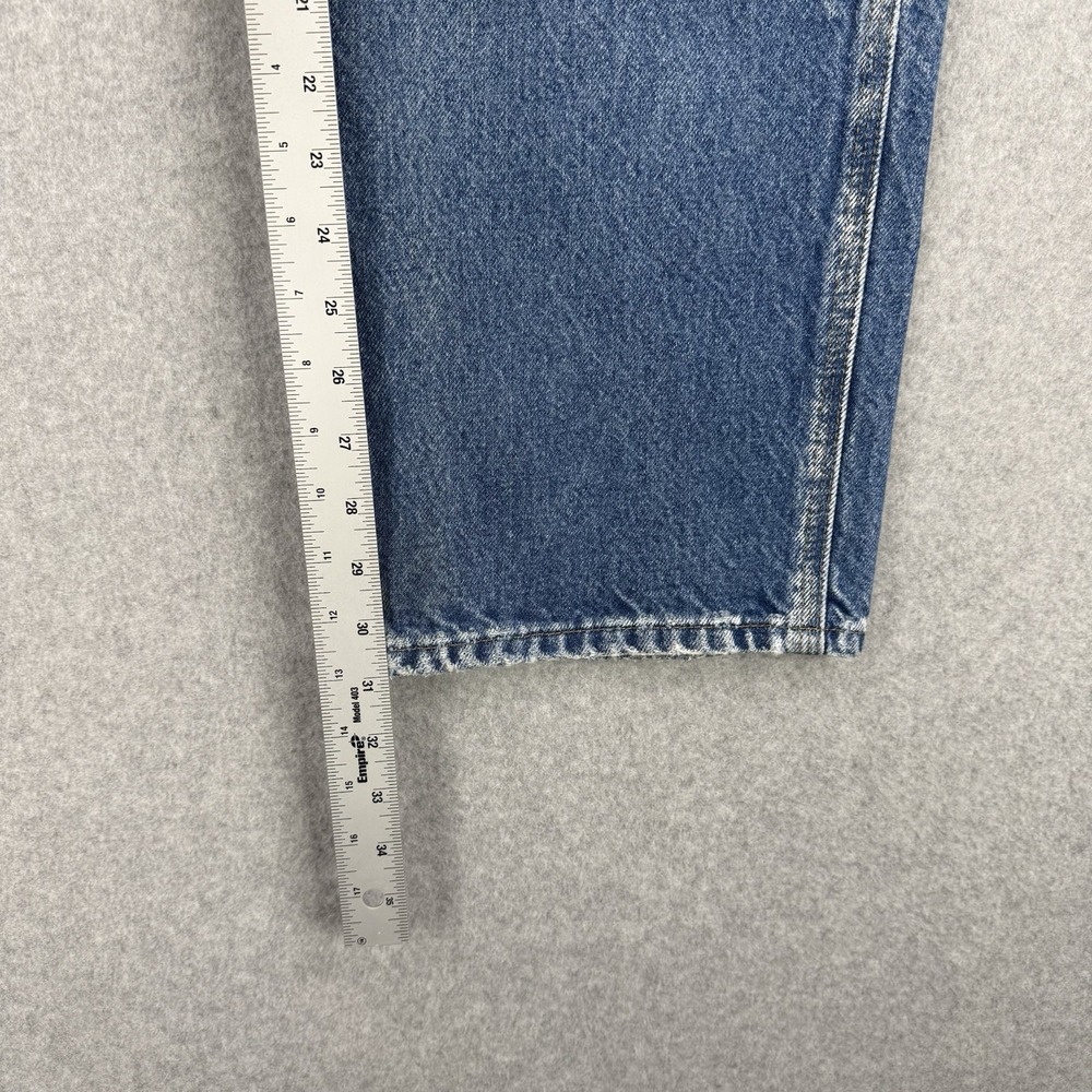 Vintage Carhartt Pants Mens 31x31 Light Wash Double Knee Rivets B73 Distressed - Picture 15 of 16